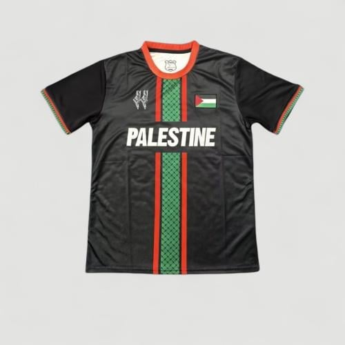 تيشرت المنتخب الفلسطيني الاحتياطي أسود 2026