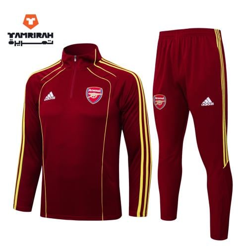 طقم تدريب أرسنال أحمر 2024-2025 للرجال