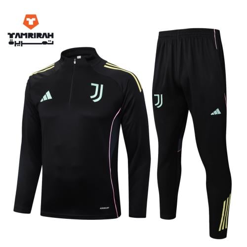 طقم تدريب يوفنتوس أسود 2024