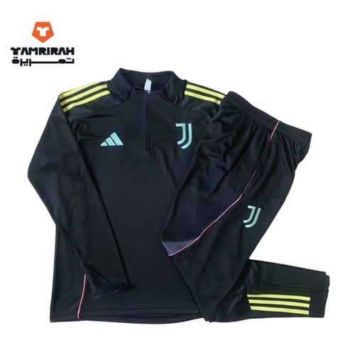 طقم تدريب يوفنتوس أسود 2024