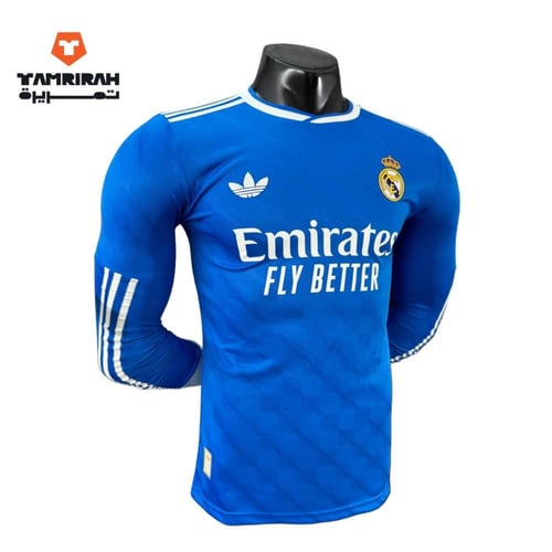 تيشيرت ريال مدريد 2026 الأساسي نسخة لاعبين كم طويل...