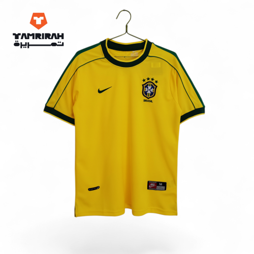 تيشيرت منتخب البرازيل 1998 ريترو هوم