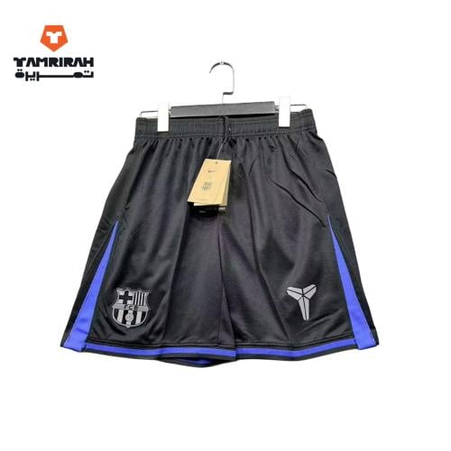 شورت كرة القدم نادي برشلونة أسود وأزرق