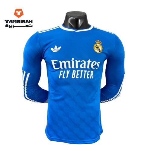 تيشيرت ريال مدريد 2026 الأساسي نسخة لاعبين كم طويل...