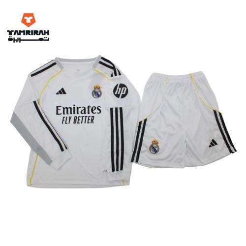 طقم ريال مدريد الأساسي للأطفال 2026 - كم طويل