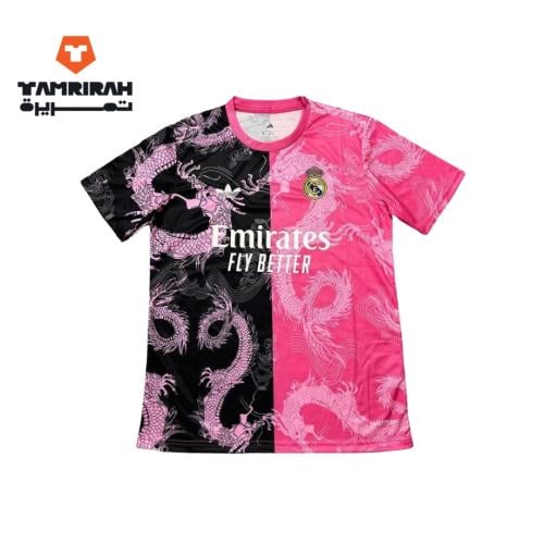 تيشيرت ريال مدريد بينك إصدار التنين