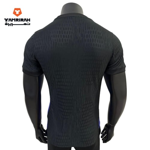 تيشيرت برشلونة أسود نسخة لاعبين نسخة خاصة