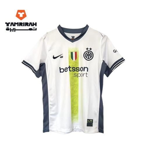 تيشيرت انتر ميلان ابيض موسم 2024-2023