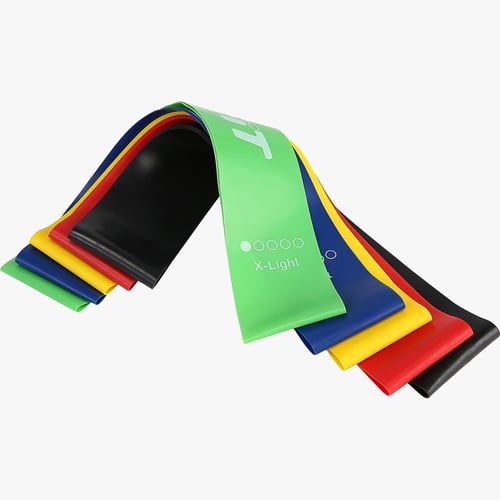 خمس قطع من المطاطات