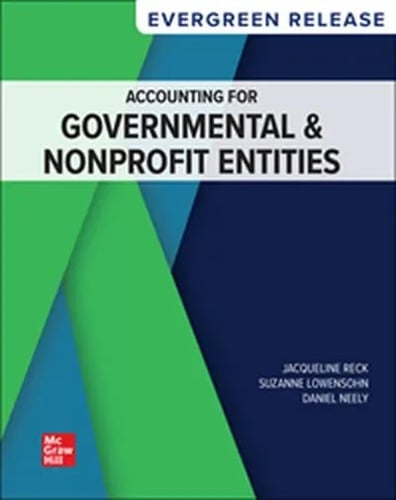 Accounting for Governmental & Nonprofit Entities