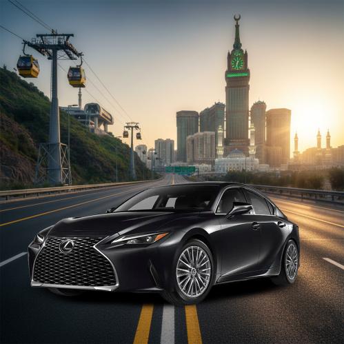 ليكزس ES250 - توصيل من جدة الى الطائف
