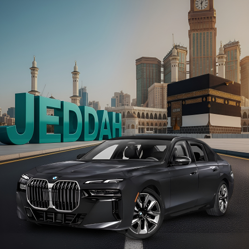 بي ام دبليو 735 - توصيل من مطار جدة الى مكه