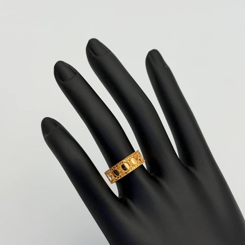 دبلة ديور عريضة ذهب عيار 21