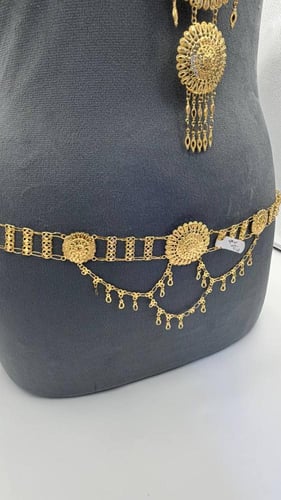 طقم كرسي جابر مع حزام عيار 21