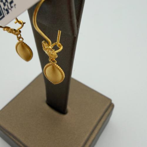 حلق ذهب عيار 21