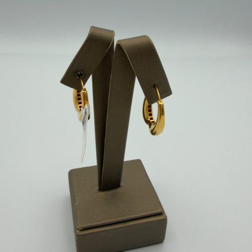 حلق ذهب عيار 21