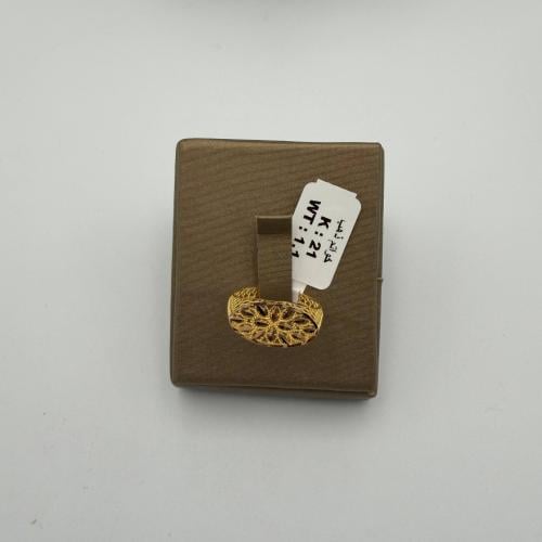 خاتم ذهب عيار 21