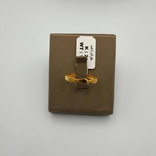 خاتم ذهب عيار 21