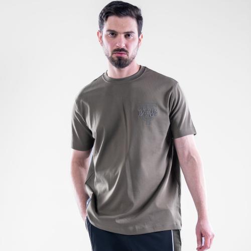 تيشيرت قطن تصميم راقى وتطريز امامى وخلف - زيتي