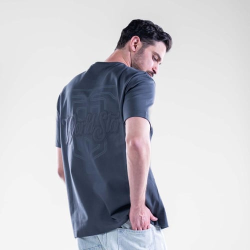 تيشيرت قطن تصميم راقى وتطريز امامى وخلفى - فيراني