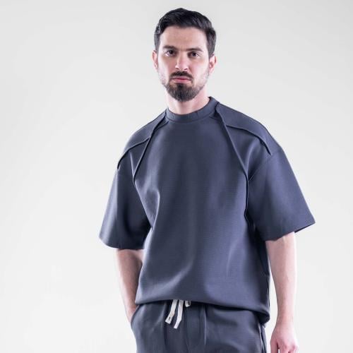 طقم شورت وتيشرت أوفرسايز بألوان مميزة عملى كاجوال...