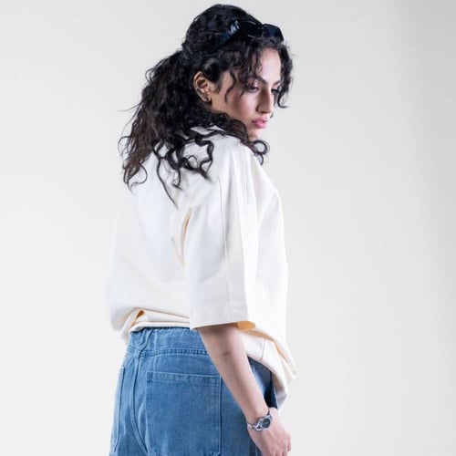 تيشيرت أوفر سايز كاجوال بألوان متعددة وكتابة امامي...