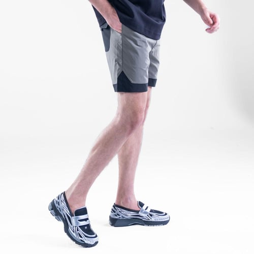 شورت ساده مصمم بلونين مختلفين - زيتي