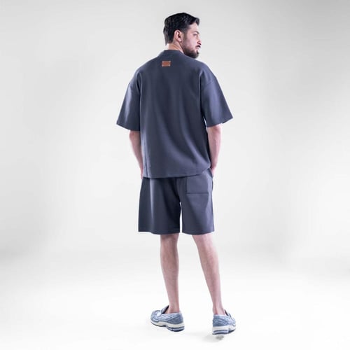 طقم شورت وتيشرت أوفرسايز بألوان مميزة عملى كاجوال...