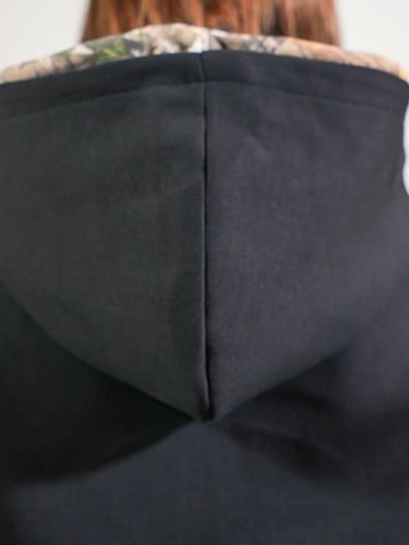 هودي بطبعه رقم 20 مع قصة الاصبع - اسود