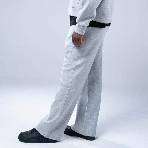 طقم رياضي أوفرسايز جاكيت بسحاب كامل وقبعة مع بنطلو...