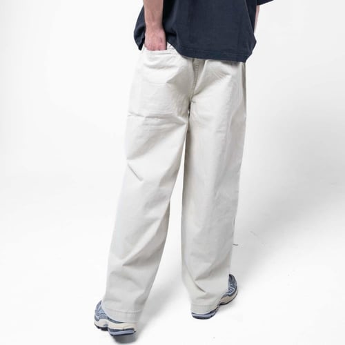 بنطلون جينز كاجوال اوفرسايز بقصه مستقيمه مريح وعمل...