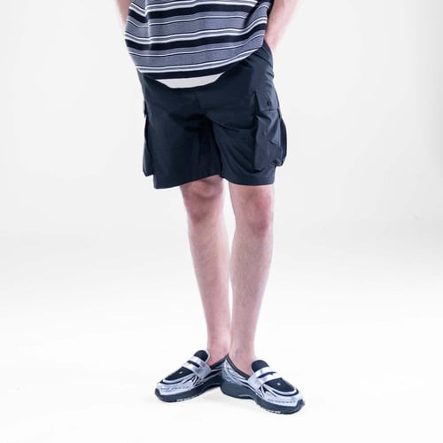 شورت برشوت كارجوا جيوب متعدده - اسود