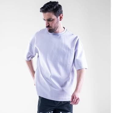 تيشيرت أوفرسايز سادة بخامة قطن مريحة وسعر مميز - ب...