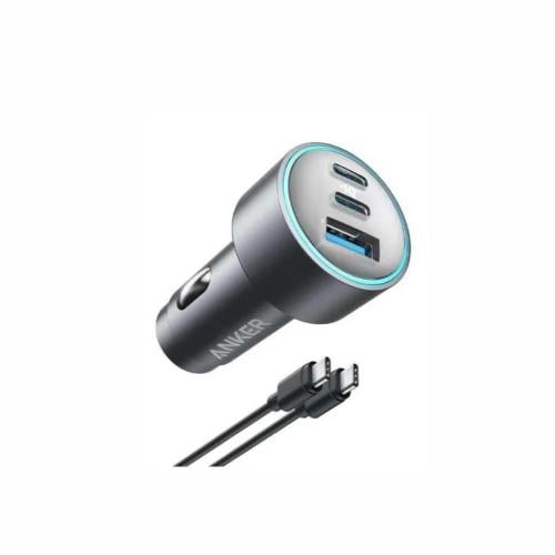 شاحن سيارة انكر بقوة 67 واط بمنفذين تايب سي ومنفذ...