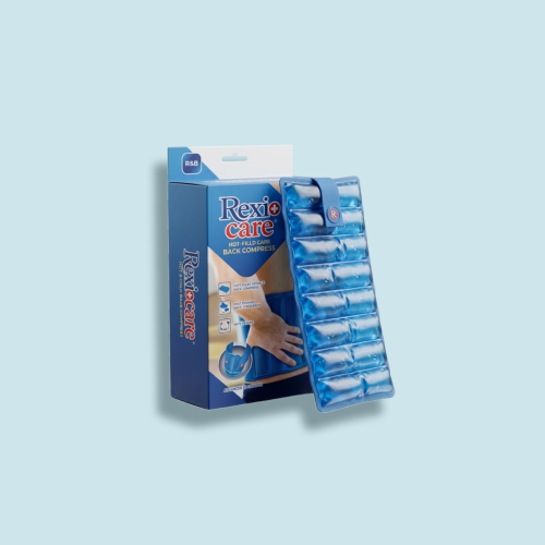 Hot and cold gel material for back, Roxy Care larg...
