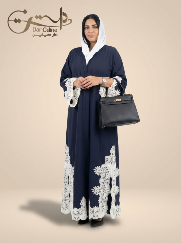 عباية لينن هندي كتان فاخر