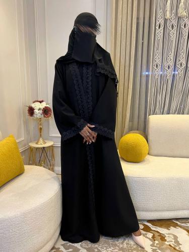 Abaya with embroidery