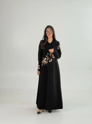 Abaya blazer crepe fabric