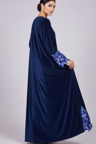 جلابية مخمل كحلي غامق |جوبير