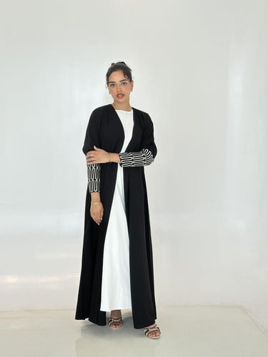 عباية كريب | أكمام تطريز