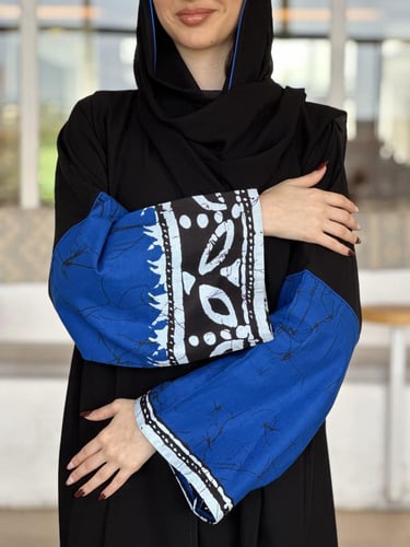 عباية لينن طبيعي | قطن هندي باتك