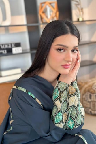 عباية كريب مغسول | قطن هندي