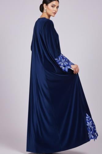 جلابية مخمل كحلي غامق |جوبير