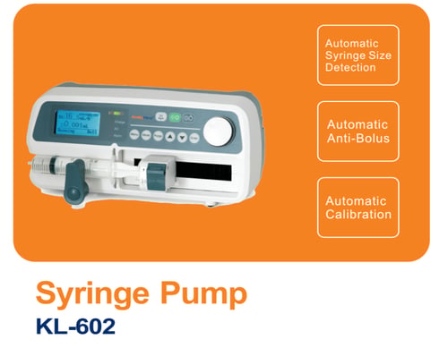مضخة الحقن الطبية SYRINGE PUMP KL-602