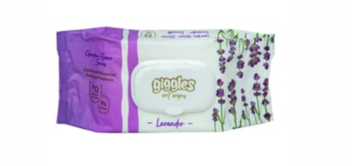 مناديل مبللة اطفال جيجلز 72 منديل giggles