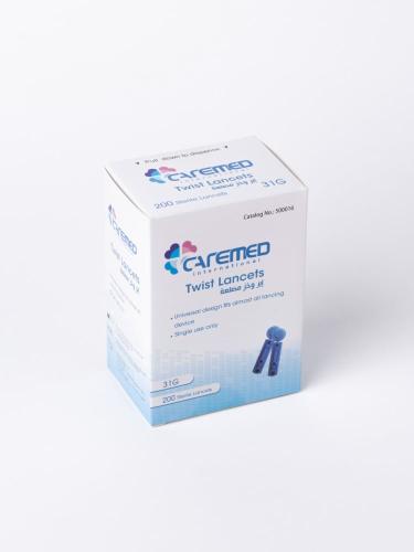 إبر وخز مضلعة كونتور Twist Lancets