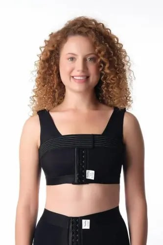 مشد حمالة صدر مع حزام لون اسود BL-640