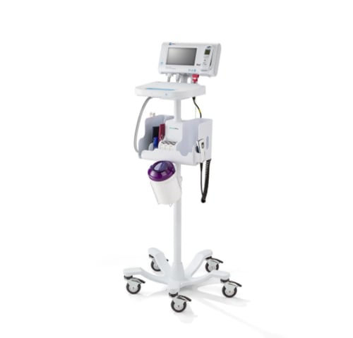 جهاز مراقبة العلامات الحيوية مع إستاند متطور وبطار...