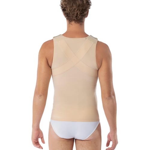 مشد بعد عمليه شفط الدهون الصدر والبطن رجالي من ريف...