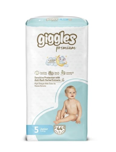 حفائض اطفال جيجلز بريميوم ميجا Giggles Premium Meg...
